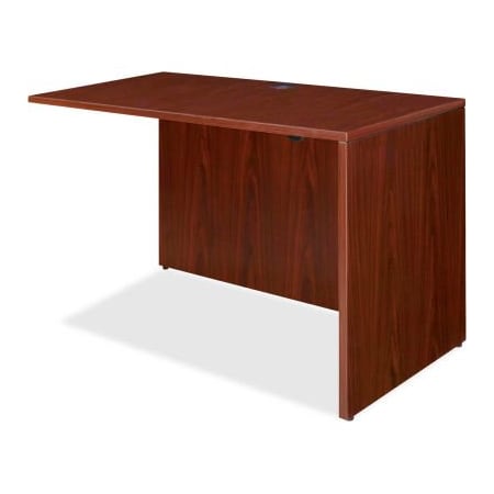 Sp Richards Lorell Return Shell - 48"W x 24"D x 29-1/2"H, Mahogany - Essentials Series LLR69387